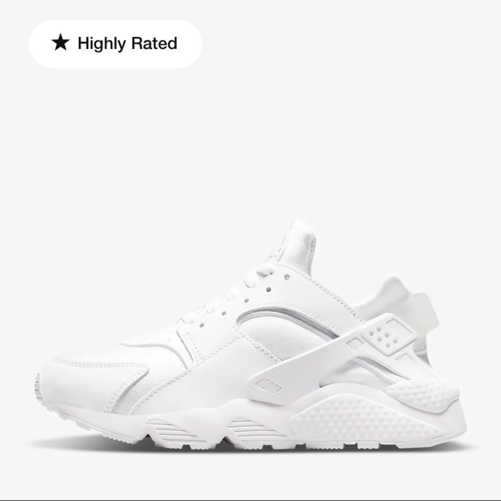 Womens White Nike Huarache